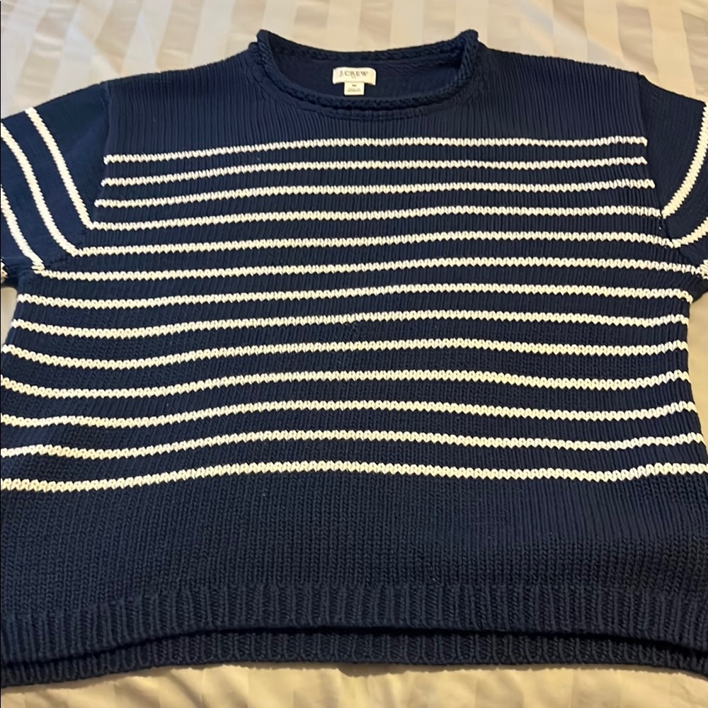 J.Crew factory, mock neck crewneck
